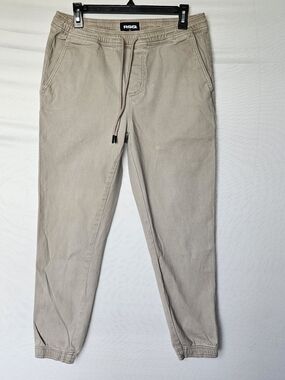 RSQ Men’s Slim Fit Jogger Chino Pants - Khaki/Tan - Size [M]